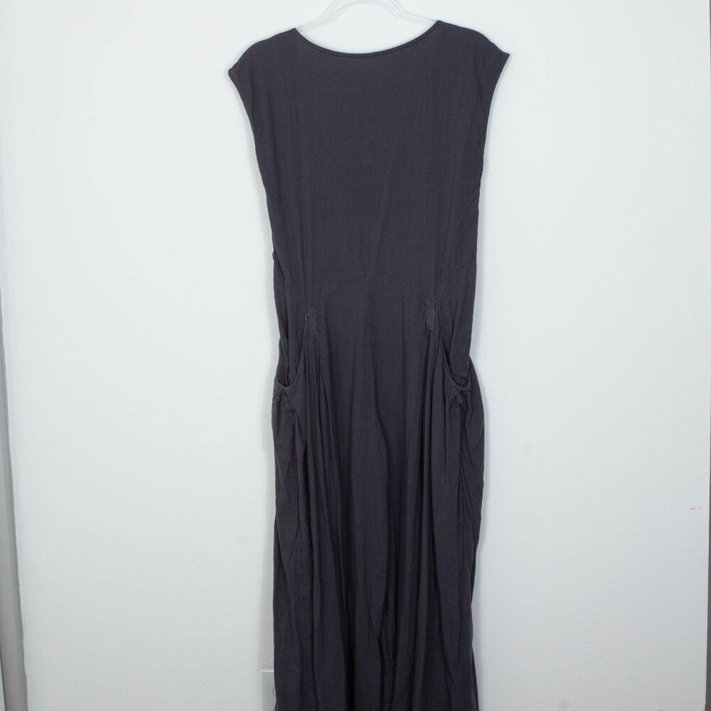 Free People Womens Jet Set Life Jumpsuit Size XS Linen Blend Gray Lagenlook - Picture 9 of 11